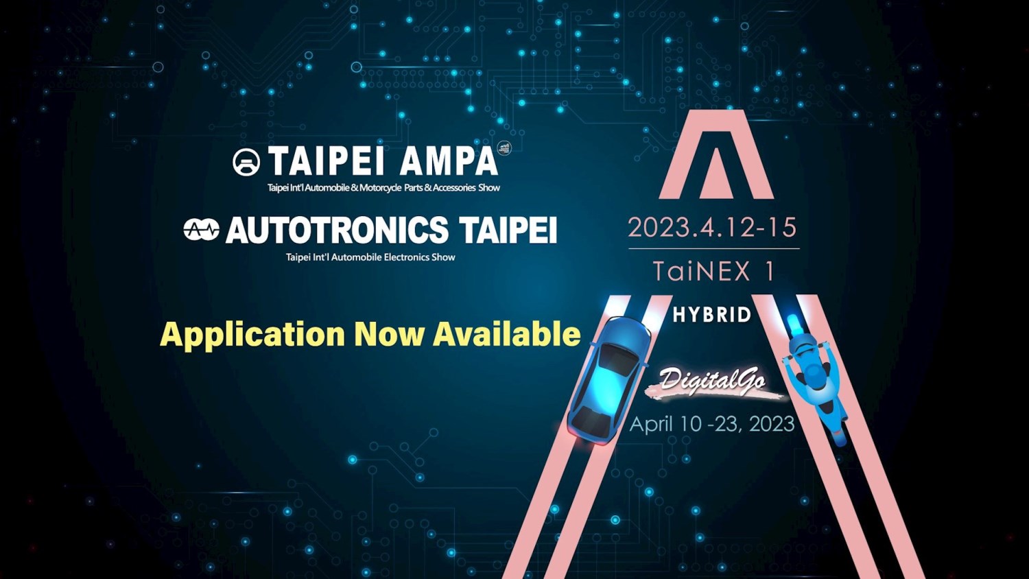 2023 AMPA台北國際汽機車零配件展 參展資訊